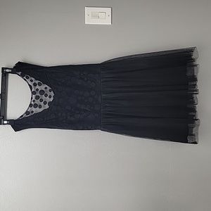 Black tulle dress, sz  S-M